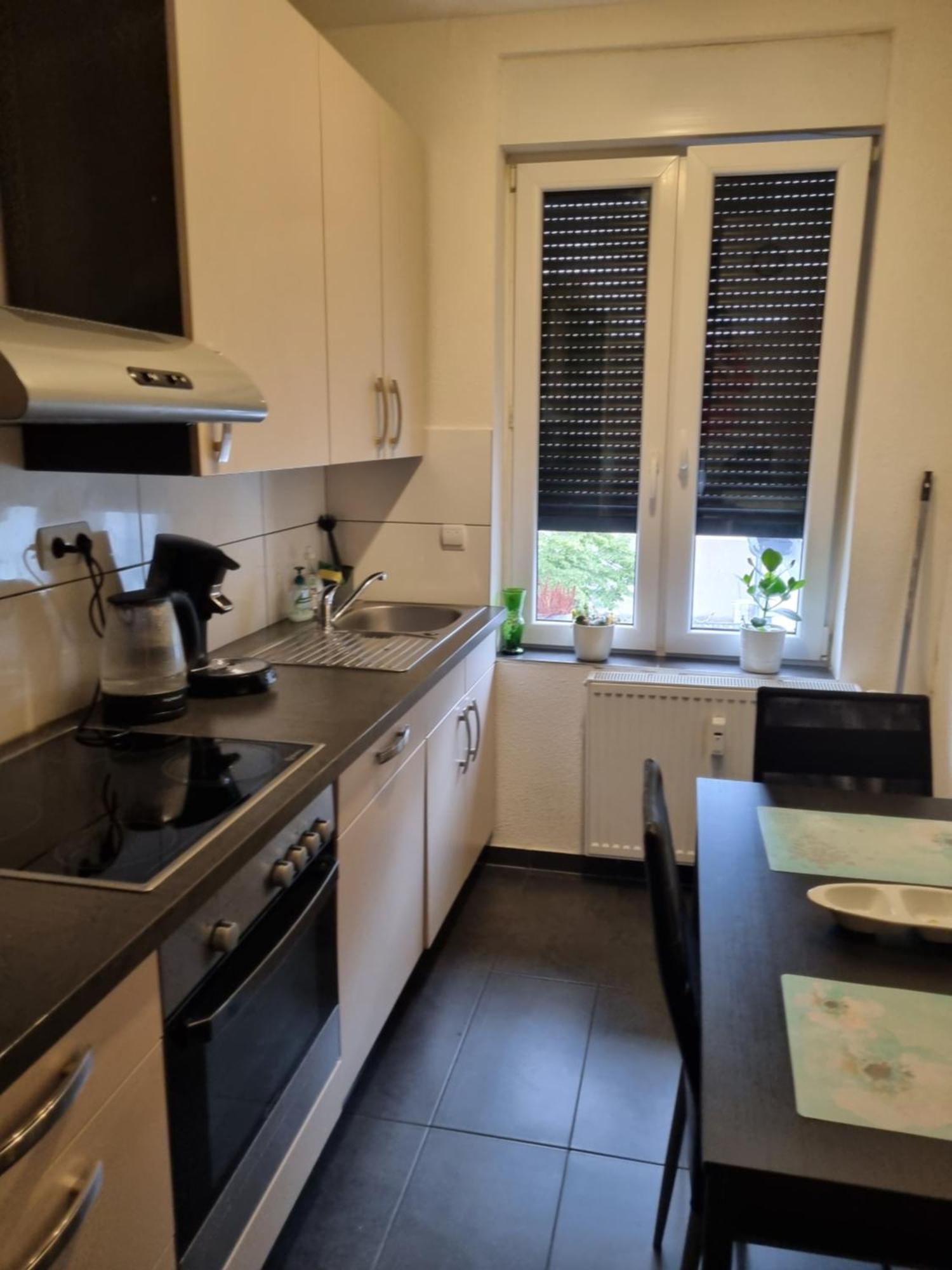City-Apartment In Krefeld, Kueche, Naehe Duesseldorf Messe 外观 照片